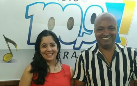 Entrevista na Rádio Imigrantes FM sobre Recrutando e Seleção e Mercado de trabalho.